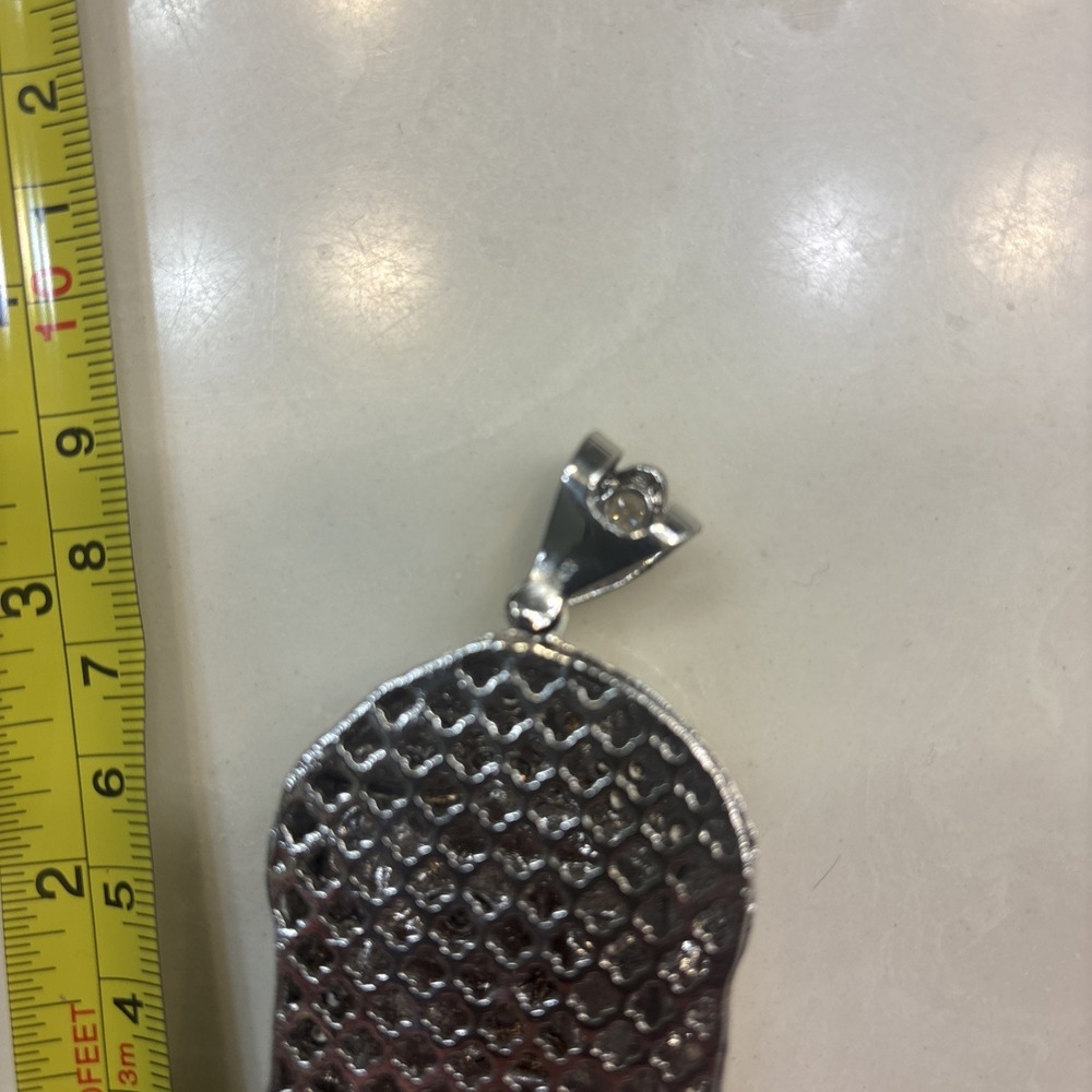 925 sterling silver‎ jesus pendant - Picture 5 of 9